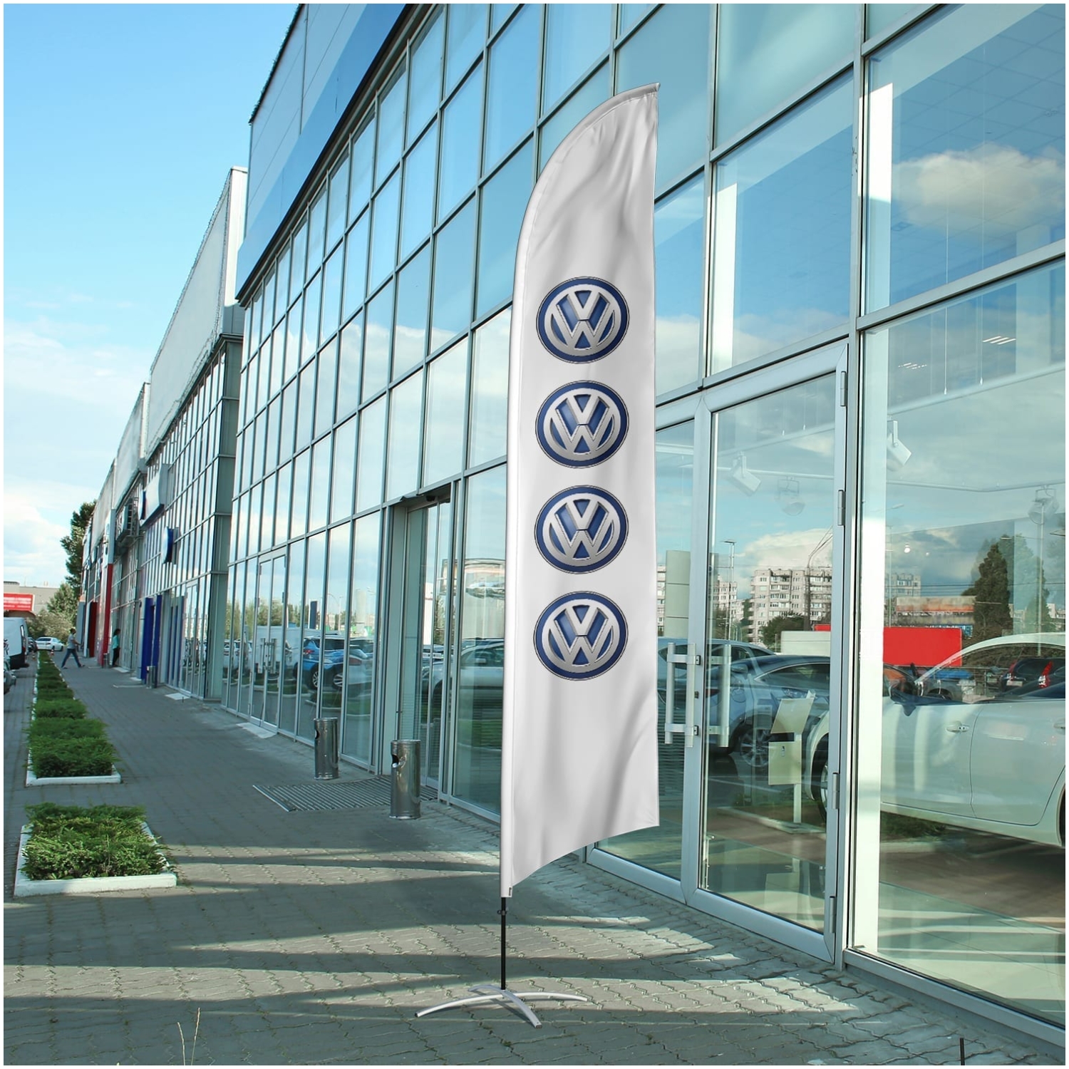 Auto Dealership Flag Volkswagen