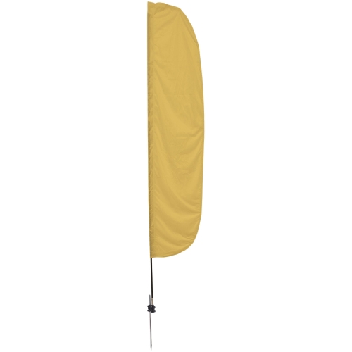 12′ Solid-color Stadium Flutter Flag Kit – Single-sided
