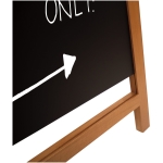 34″ Quick Change Wood A-frame Chalkboard Decal