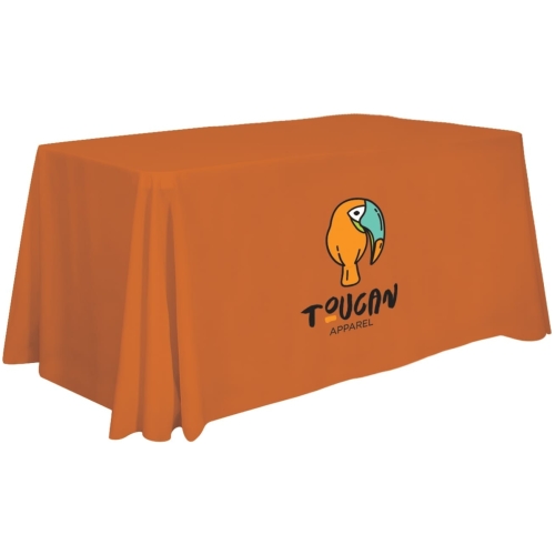 4′ Economy Table Throw (dye Sublimation, Full Bleed)