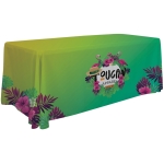 6′ Economy Table Throw (dye Sublimation, Full Bleed)