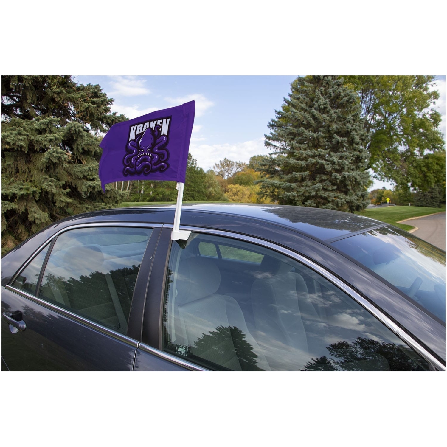 Car Flag Kit (double-sided)