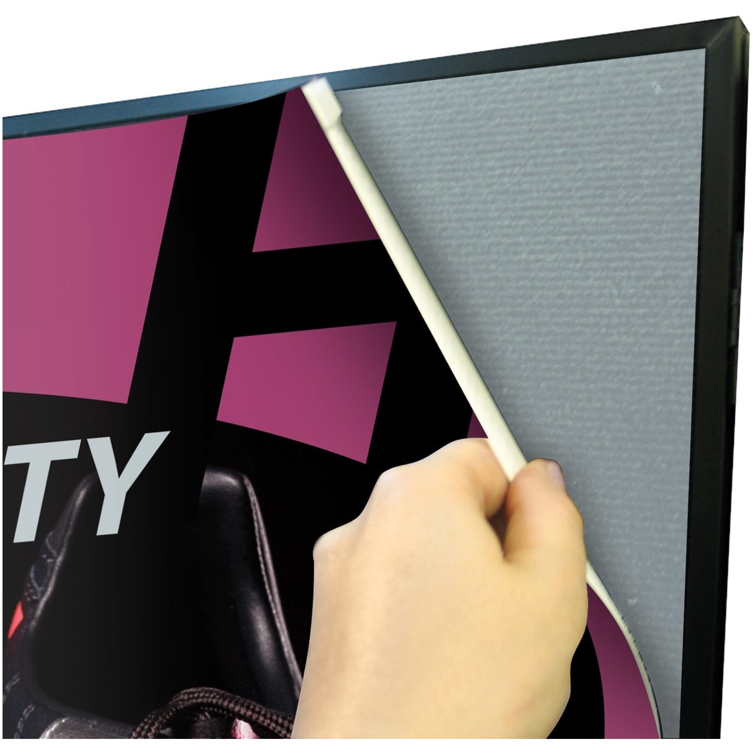 Detachable Graphic Panel For 6′ Tabletop Displays