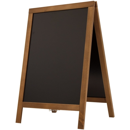 Economy Wood A-frame Chalkboard Hardware