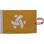 Nylon Flag (double-sided) – 12″ X 18″