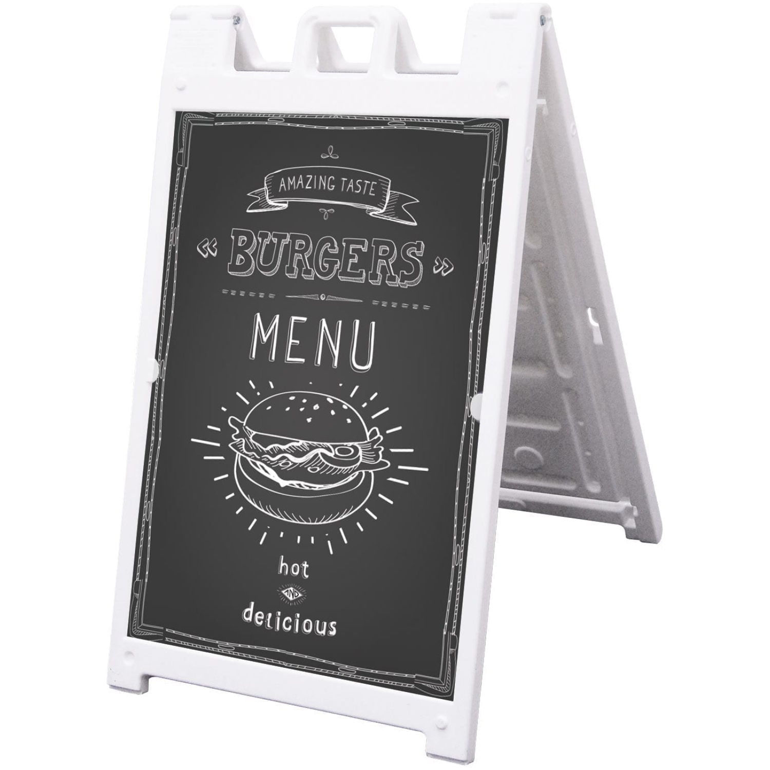 Signicade Deluxe A-frame Chalkboard Kit
