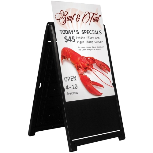 Signicade Deluxe A-frame Signboard (double-sided)
