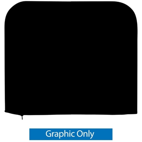 Ez Barrier Small – Single-sided Graphic Only With Black Back Fabric