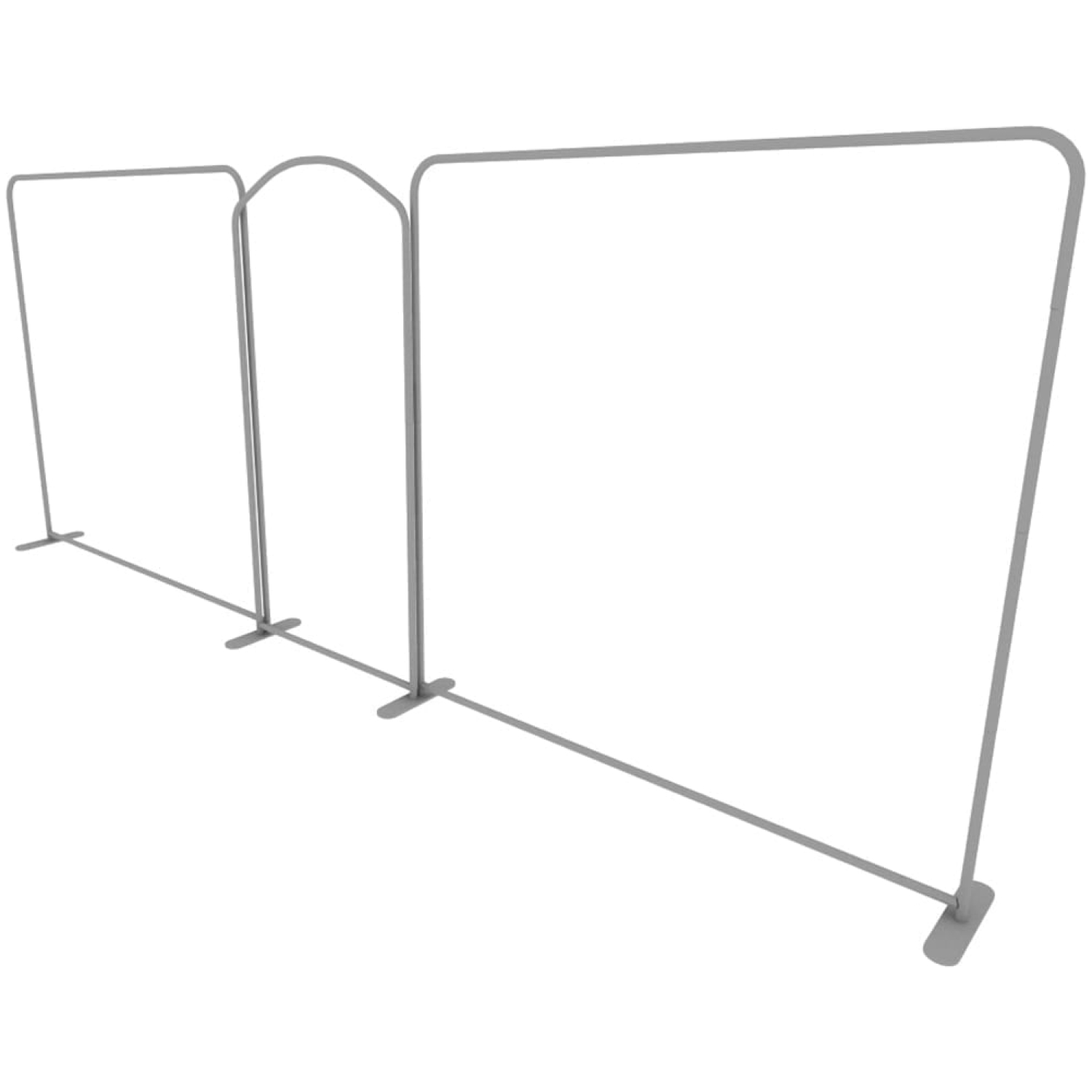 Ez Tube Connect 20ft Kit B Double-sided Graphic Packages (8’x4’x8′)