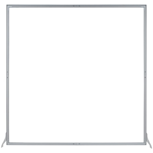 Aspen Fabric Frame Backwall 7.5 Ft X 7.5 Ft Double-sided Graphic Package (frame & Graphic)