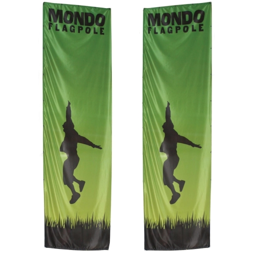 Mondo Flag 17ft — Double-sided, Graphic Only