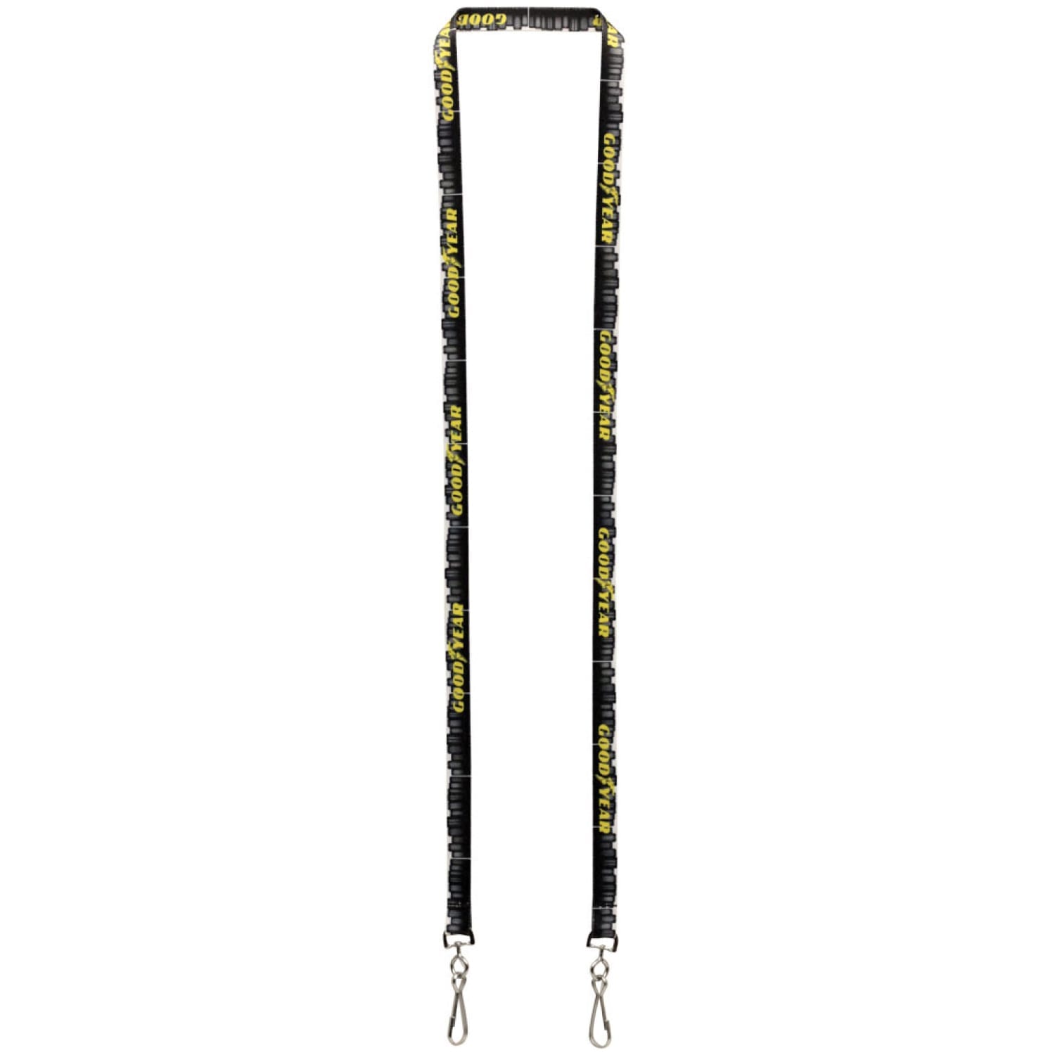 1/2 Dual Metal J-Hook Attachment Sublimation Lanyard - Display Pros