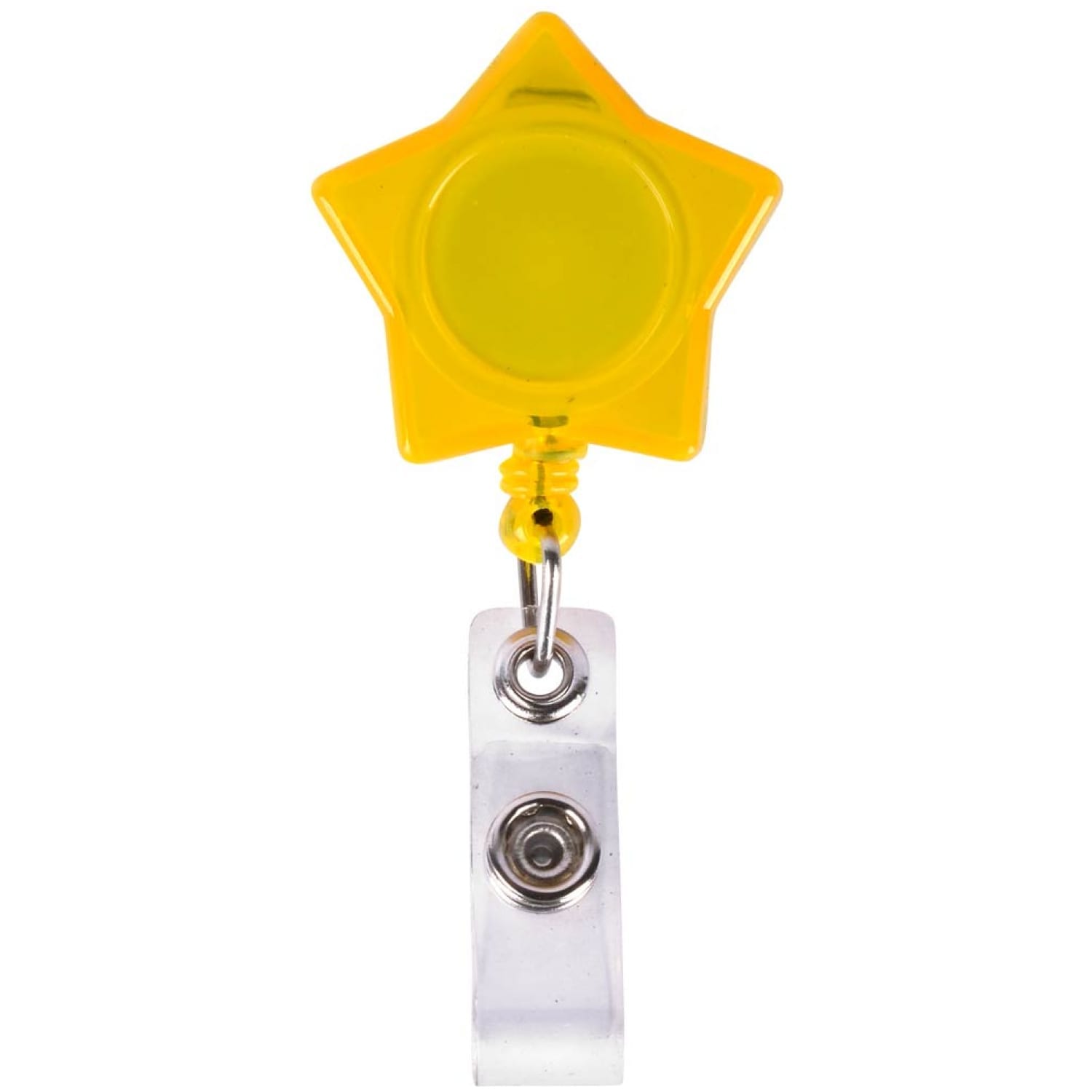 Star Shaped Retractable Badge Holder - Display Pros